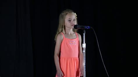 6 year old singer|Adorable 6.